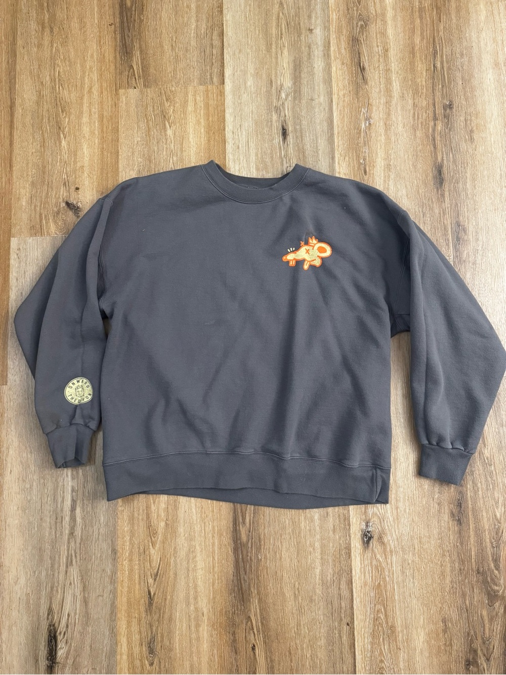 Theo Von Return of the Rat Charcoal Crewneck Sweatshirt